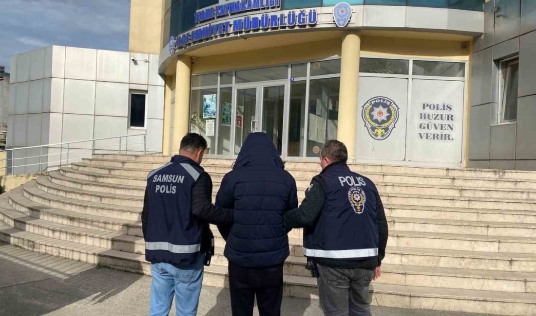 Samsun’da, hakkında “uyuşturucu veya uyarıcı madde ticareti yapmak” suçundan 13