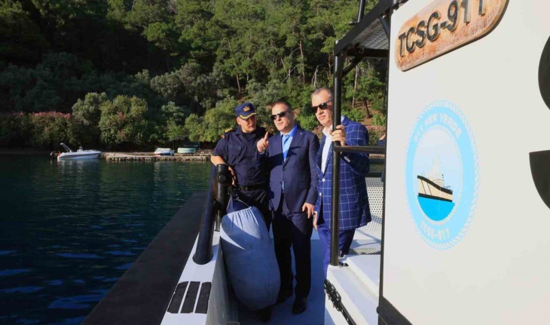 Vali Akbıyık Fethiye-Göcek koylarında incelemelerde bulundu Muğla Valisi Dr. İdris Akbıyık, yat turizmi ile ünlü ve