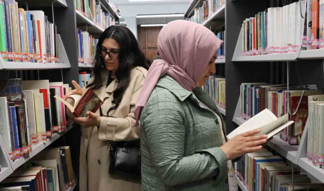 Van İl Halk Kütüphanesine yoğun ilgi Van’da 2022 yılında hizmete başlayan İl Halk Kütüphanesi yoğun ilgi