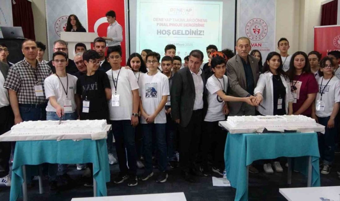 Van’da DENEYAP Türkiye final sergisi düzenlendi DENEYAP Türkiye projesi kapsamında hayata geçirilen “Takımlar Dönemi” final projeleri,