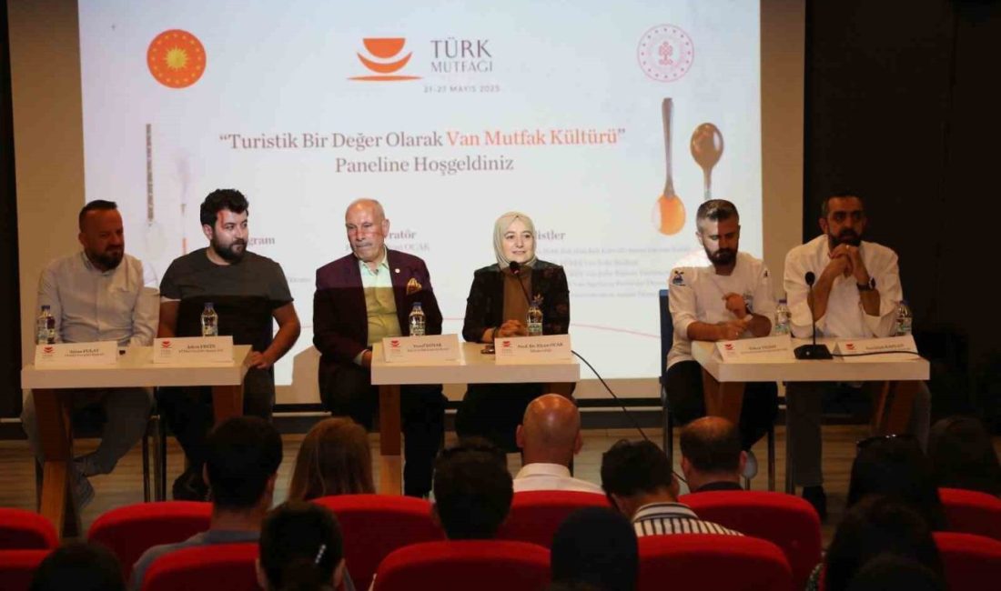 Van’da “Türk Mutfağı Haftası” etkinlikleri başladı Kültür ve Turizm Bakanlığı öncülüğünde 21-27 Mayıs tarihleri arasında ülke