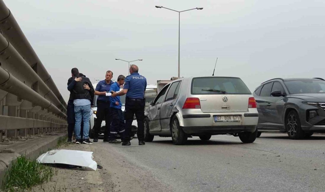 Samsun’da viyadük üstünde yakıt tankeri ile otomobilin karıştığı kazada bir