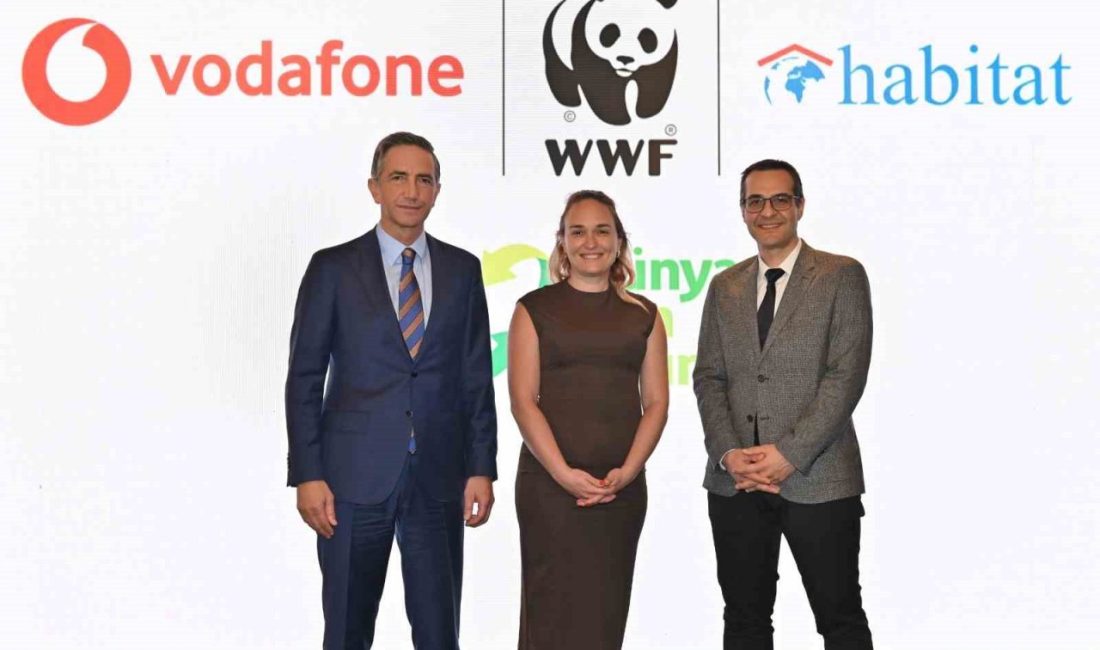 Vodafone, WWF-Türkiye ve Habitat Derneği yeni bir sürdürülebilirlik projesi için