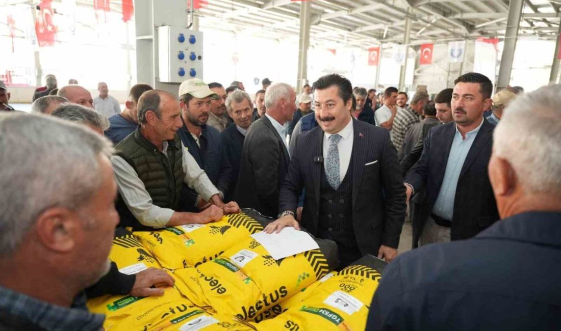 Yenişehir Belediyesi’nden çiftçiye tarihi destek Tarımın başkenti Yenişehir’de çiftçiye bugüne kadar yapılmamış tarihi tohum desteğinde