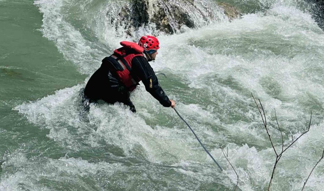 Hakkari’nin Yüksekova ilçesinde 8 gün önce Avaşin Deresi’ne düşerek kaybolan