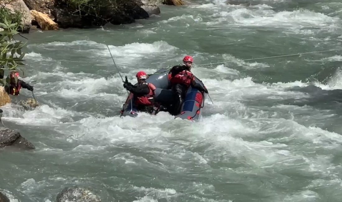 Hakkari’nin Yüksekova ilçesinde 9 gün önce Avaşin Deresi’ne düşerek kaybolan