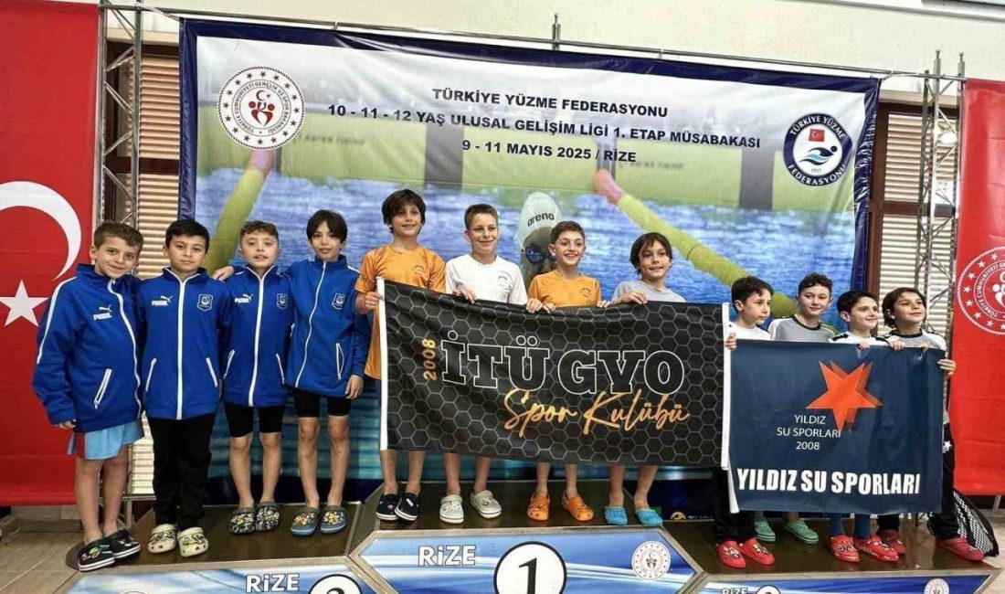 Yunusemreli yüzücülerden Manisa’ya 9 madalya Yunusemre Belediyespor’un yüzücüleri, Rize’de düzenlenen 10-11-12 Yaş Ulusal Gelişim Projesi