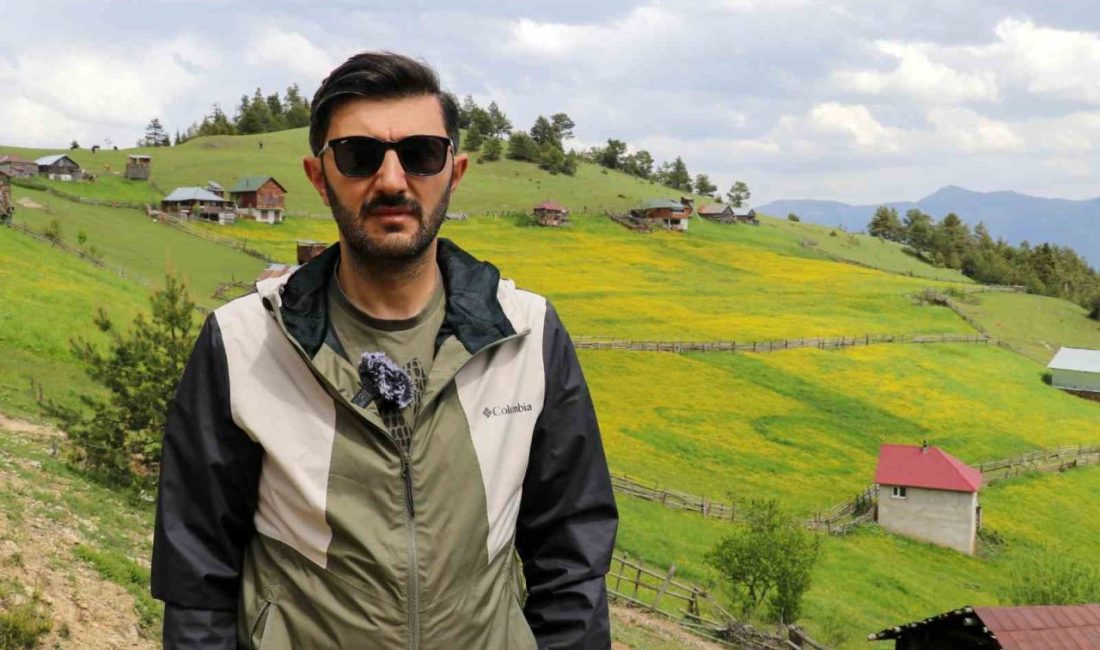Fransa’da yaşayan Gümüşhaneli Hüseyin Mutlu, dron kamerasıyla çektiği görüntülerle Gümüşhane’nin