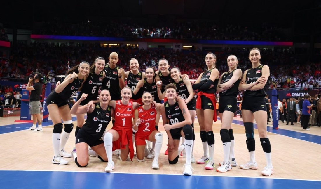 2025 Voleybol Milletler Ligi’nin İstanbul’da düzenlenen 2. haftasının 3. maçında
