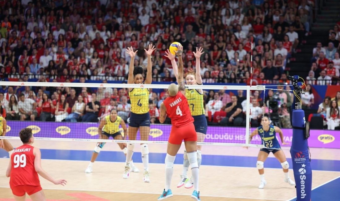 2025 Voleybol Milletler Ligi’nin İstanbul’da düzenlenen 2. haftasının 4. maçında