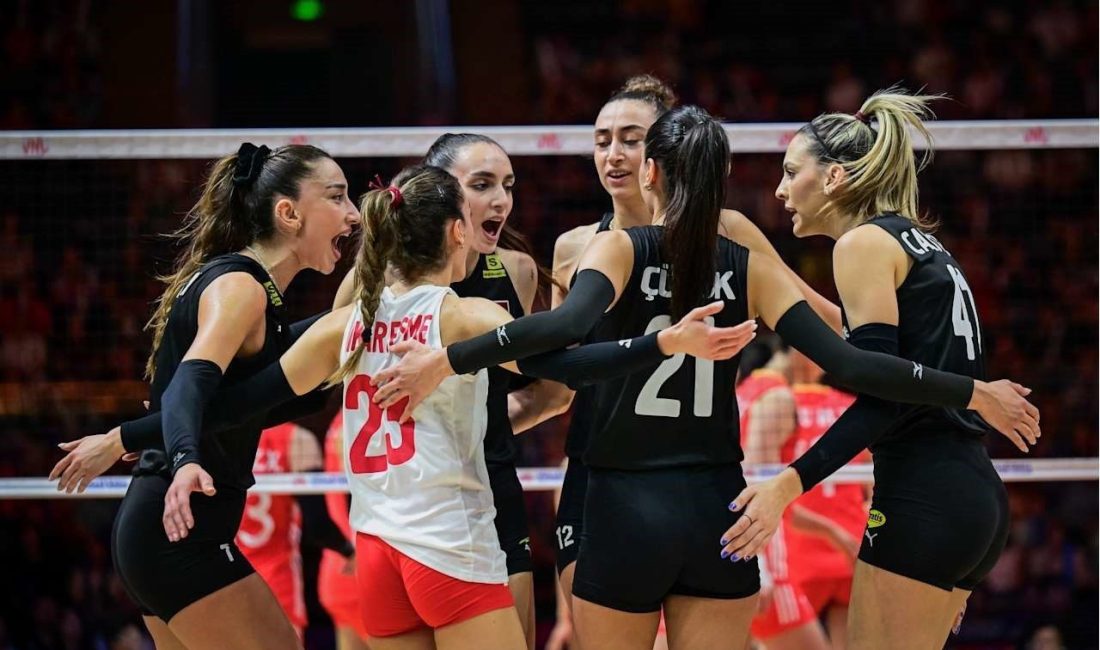 A Milli Kadın Voleybol Takımı, 2025 Voleybol Milletler Ligi’ndeki 4.