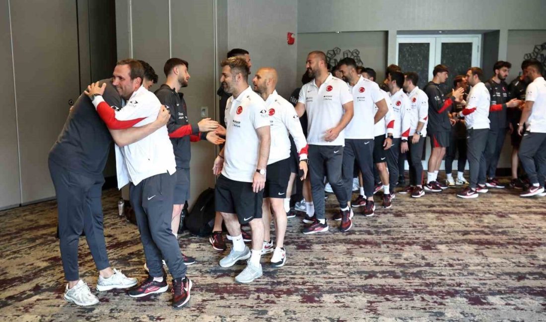 A Milli Takım’da bayramlaşma töreni yapıldı ABD ve Meksika ile oynayacağı özel maçlar için Amerika Birleşik