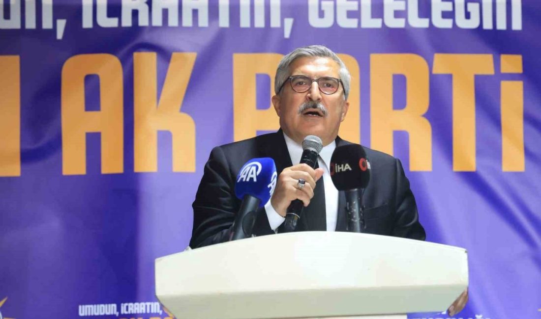 Hatay’da partisinin bayramlaşma programına katılan AK Parti Genel Başkan Yardımcısı
