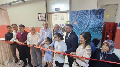 Manisa’nın Alaşehir ilçesindeki Alaşehir Ortaokulu’nda, teknolojiyi eğitimle buluşturmak amacıyla, kalp