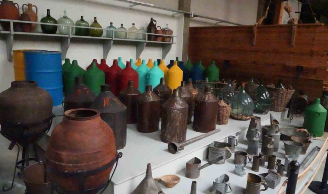 İzmir’in Urla ilçesindeki Köstem Zeytinyağı Müzesi, 2 bin yılı aşkın