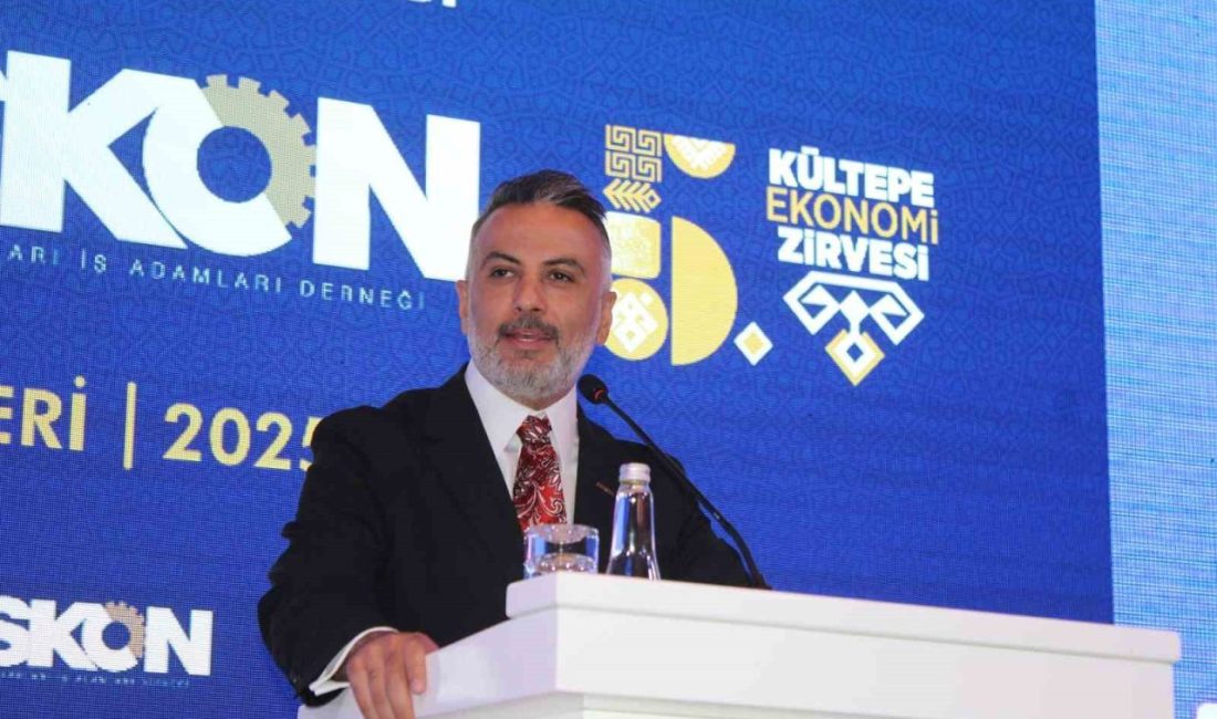Anadolu Aslanları İşadamları Derneği (ASKON) tarafından düzenlenen Kültepe Ekonomi Zirvesi’nde