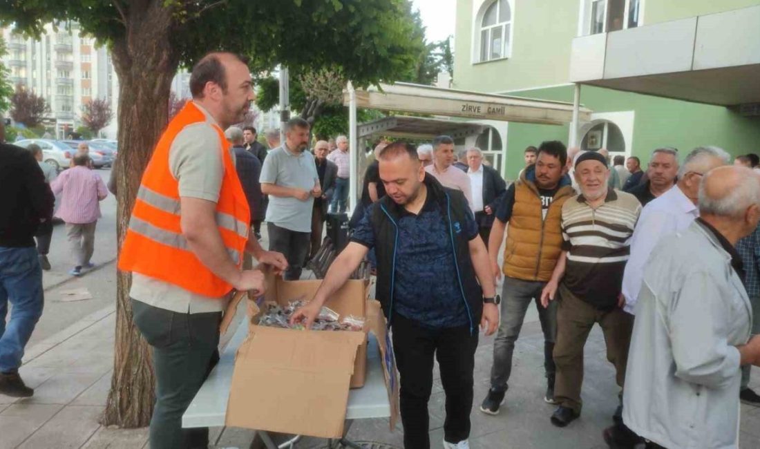Atakum Belediyesi, Kurban Bayramı dolayısıyla kent genelinde şeker ikramında bulunarak