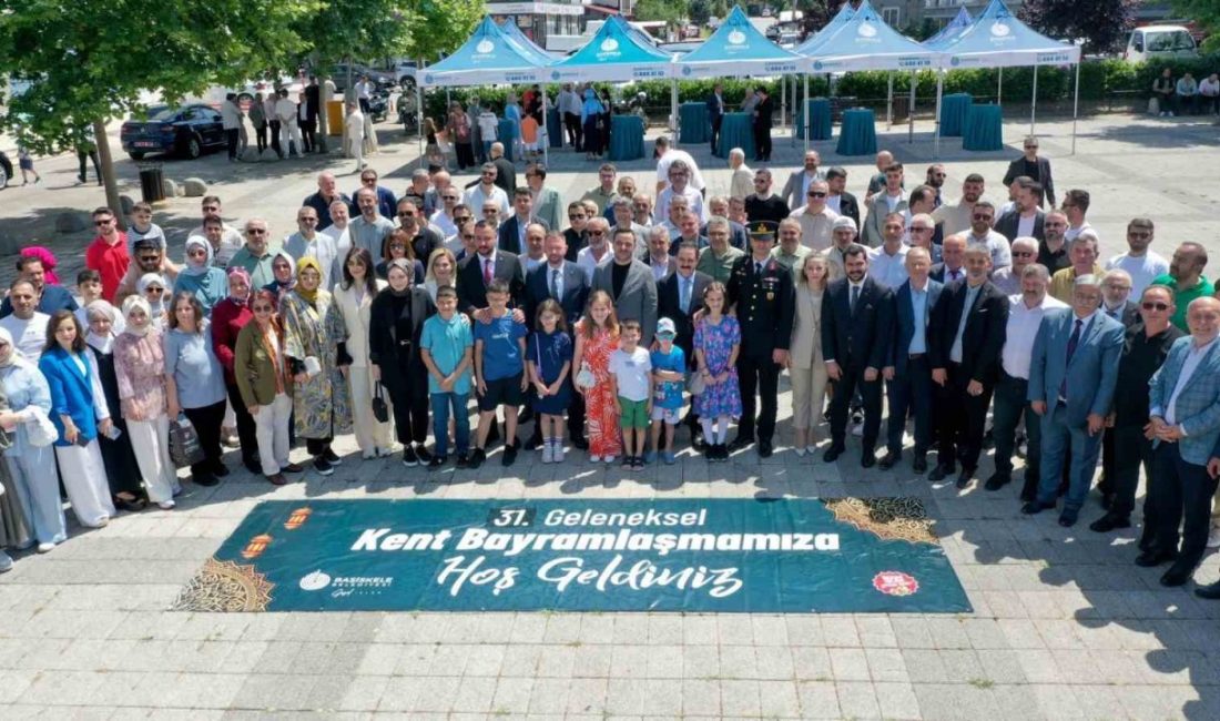 Başiskele 31. Geleneksel Kent Bayramlaşmasında Kurban Bayramı’nın sevinci ve mutluluğu