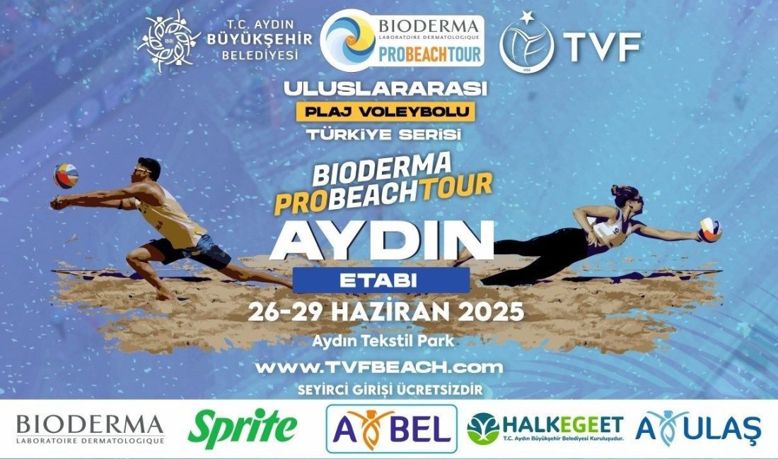 Aydın Büyükşehir Belediyesi’nin ev sahipliğinde, Aydın Tekstil Park’ta Uluslararası Plaj