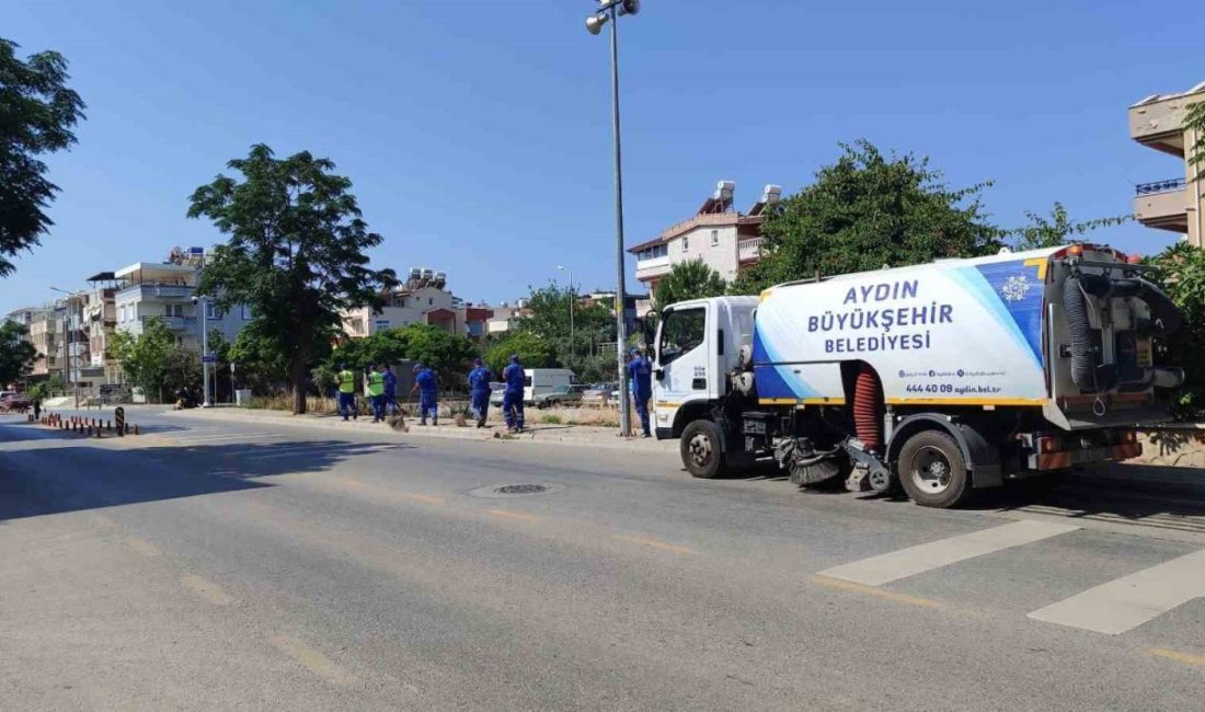 Aydın Büyükşehir Belediyesi kent genelinde çalışmalarına hız kesmeden devam ediyor.