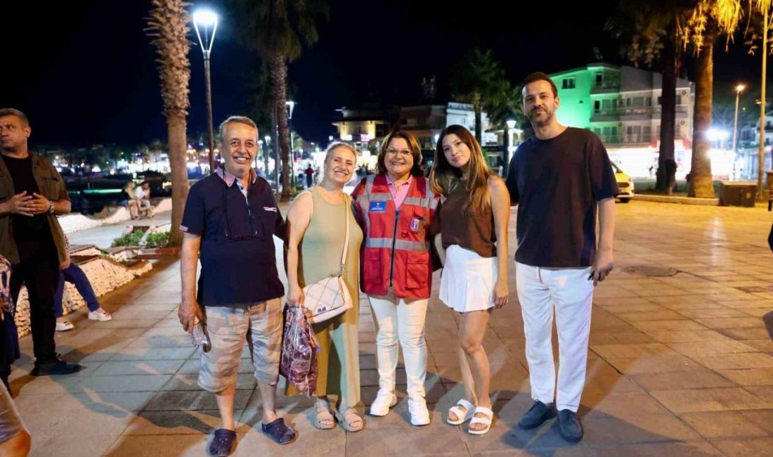 Didim Belediyesi, kentte yaşam kalitesini artırmak amacıyla sürdürdüğü çalışmaları gece