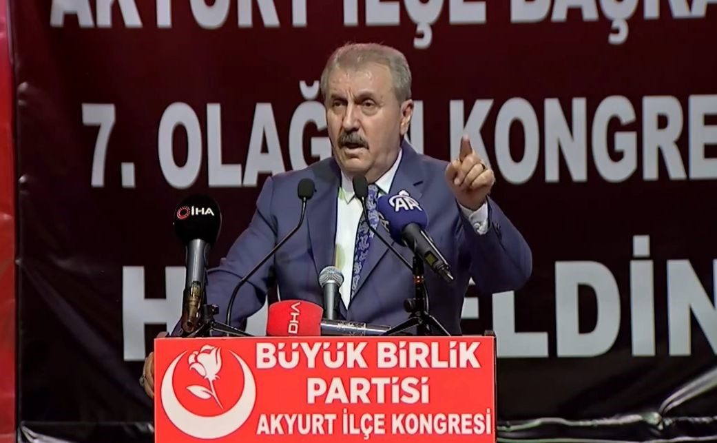 Büyük Birlik Partisi (BBP) Genel Başkanı Mustafa Destici, “Terör örgütü