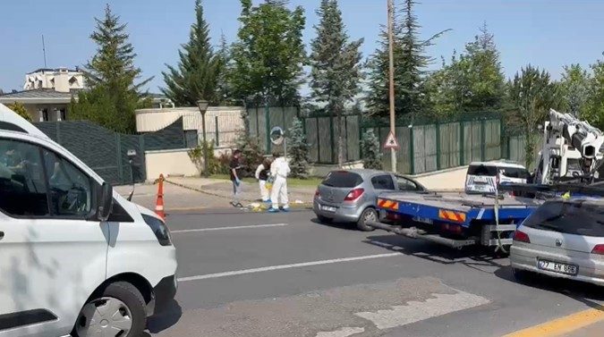 Ankara’nın Çankaya ilçesinde Çankaya Köşkü yakınında alkollü olduğu öğrenilen bir