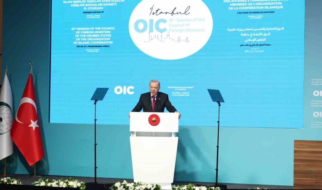 Cumhurbaşkanı Recep Tayyip Erdoğan, İstanbul Lütfi Kırdar Kongre Merkezi’nde İslam