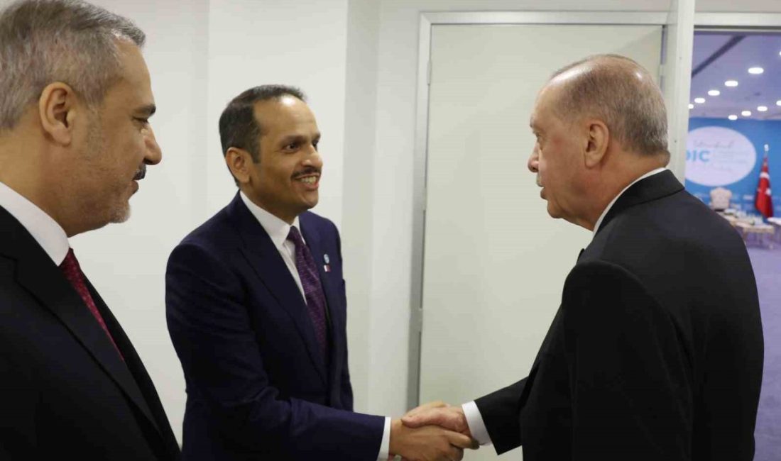 Cumhurbaşkanı Erdoğan, Katar Başbakanı Muhammed Abdurrahman Al- Thani’yi kabul etti Cumhurbaşkanı Recep Tayyip Erdoğan, Katar Başbakanı Muhammed Abdurrahman Al-Thani’yi Kabul