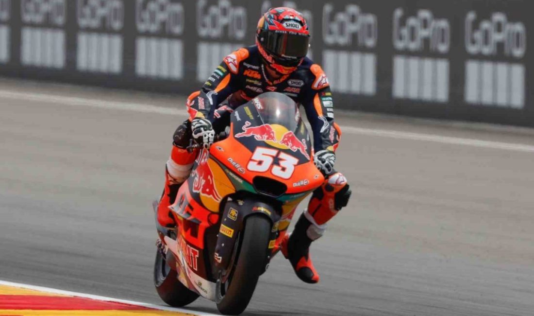 Dünya Moto2 Şampiyonası’nın İspanya’da düzenlenen 8. etabını milli sporcu Deniz