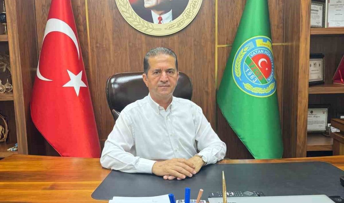 Adana Yüreğir Ziraat Odası Başkanı Mehmet Akın Doğan, tarımda kullanılan