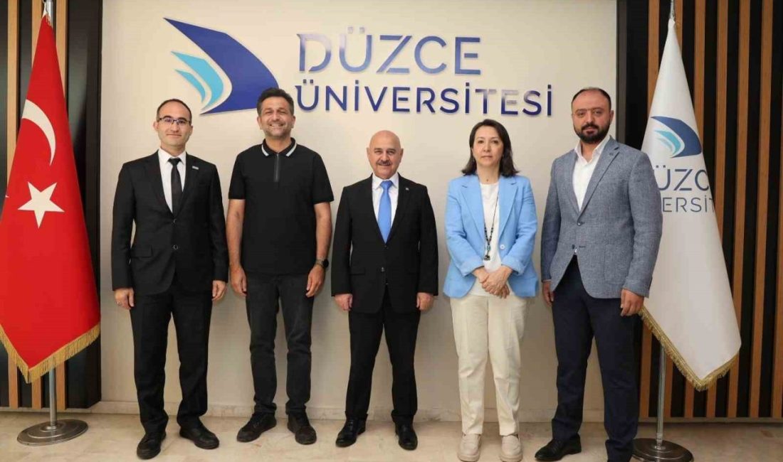 Düzce Üniversitesi bilimsel araştırmalar ve teknolojik gelişmeleri destekleme vizyonu doğrultusunda