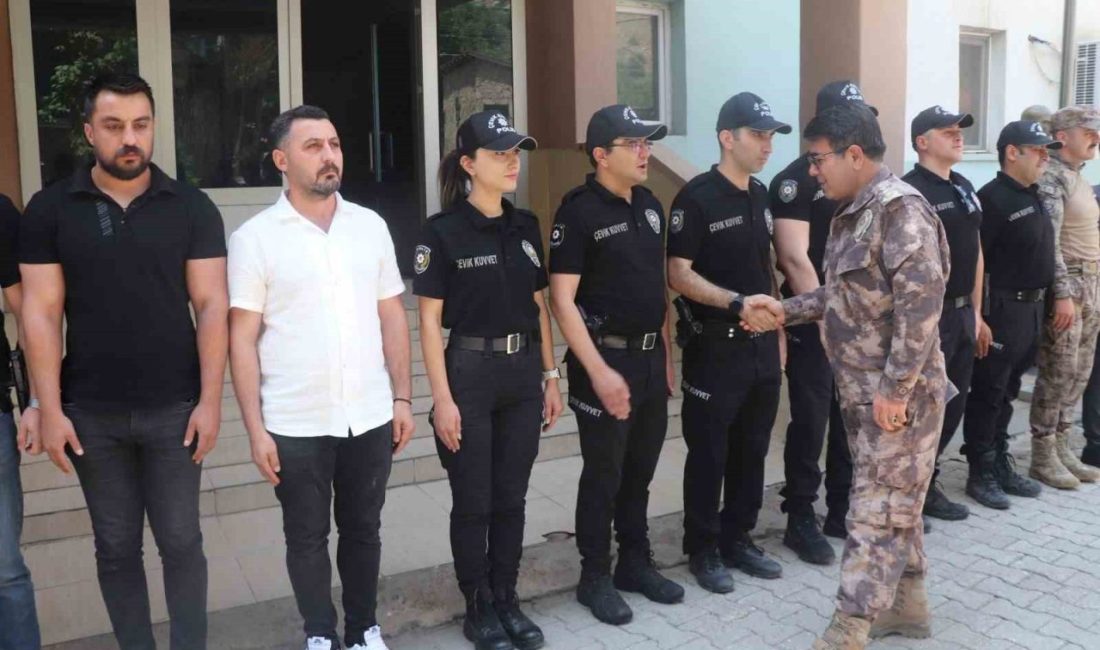Emniyet Müdürü Yılmaz sınırda bayram mesaisinde Hakkari Emniyet Müdürü İdris Yılmaz, Kurban Bayramı nedeniyle sınır hattındaki