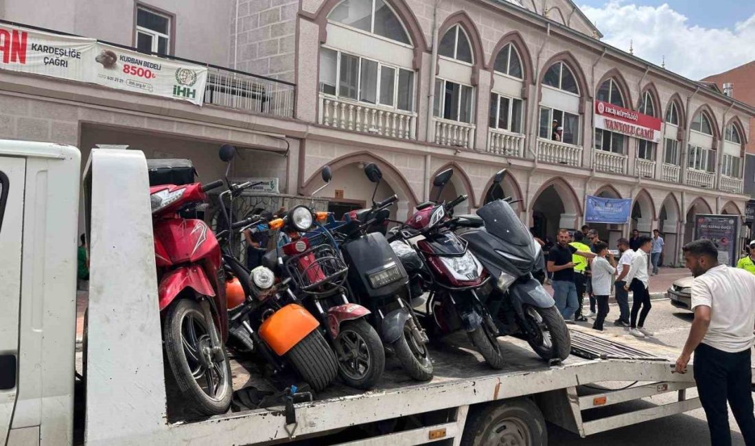 Erciş’te 16 motosiklet sürücüsüne 191 bin 42 TL cezai işlem uygulandı Van’ın Erciş ilçesinde polis ekipleri tarafından motosikletlere yönelik yapılan çalışmalarda