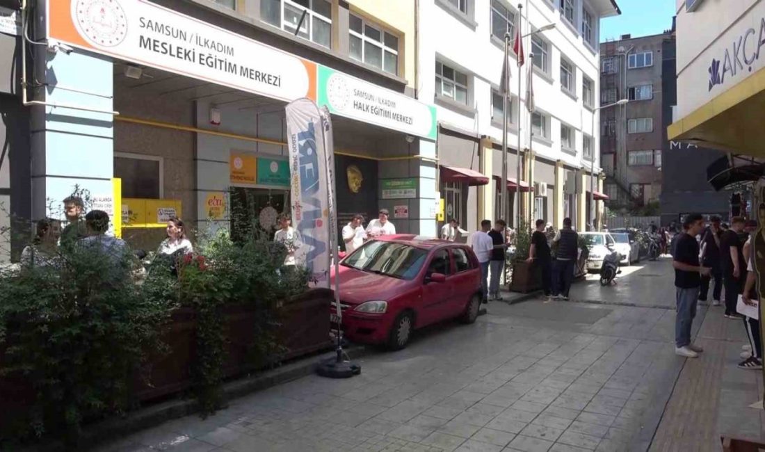 Samsun’un İlkadım ilçesinde bulunan ve bahçesi bulunmayan İlkadım Meslek Eğitim