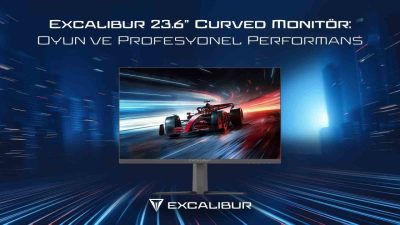 Casper, yeni Excalibur 23.6’’ Curved Monitör’ünü satışa sundu. Akıcı oyun