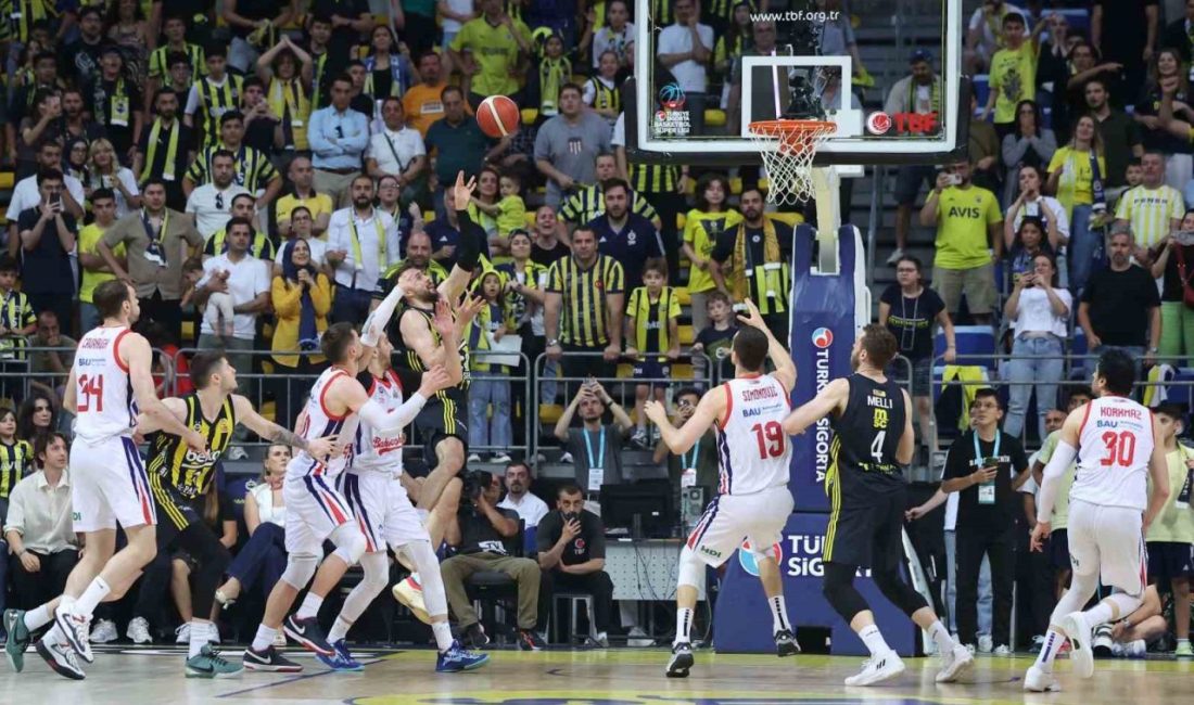 Fenerbahçe, Türkiye Sigorta Basketbol Süper Ligi play-off yarı final ikinci