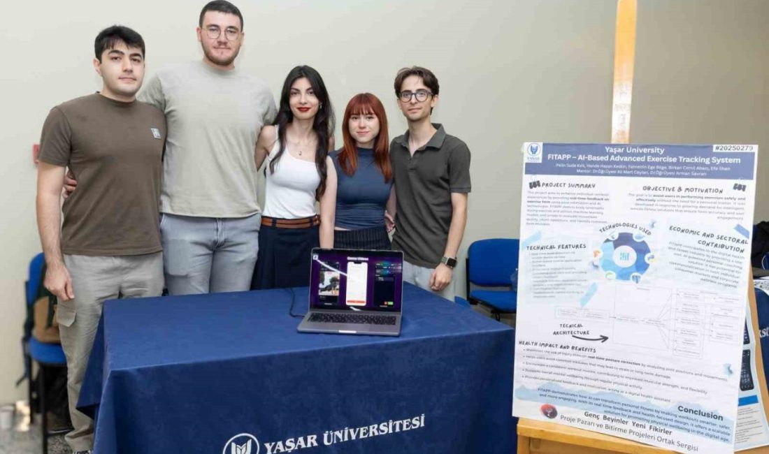 Yaşar Üniversitesi Yazılım Mühendisliği Bölümü öğrencileri gündelik yaşama katkı sağlayan