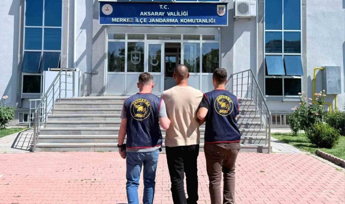 Hırsızlıktan 10 yıl hapsi bulunan şahıs JASAT ekiplerince yakalandı Aksaray’da hırsızlık suçundan aranması ve hakkında 10 yıl 7 ay