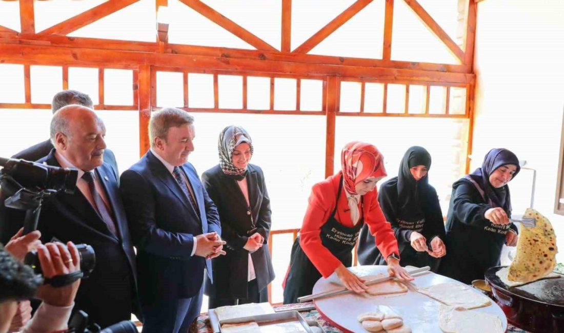 Hünerli Eller Kadın Kooperatifi yeni hizmet binası açıldı Aile ve Sosyal Hizmetler Bakanı Mahinur Özdemir Göktaş, Hünerli Eller