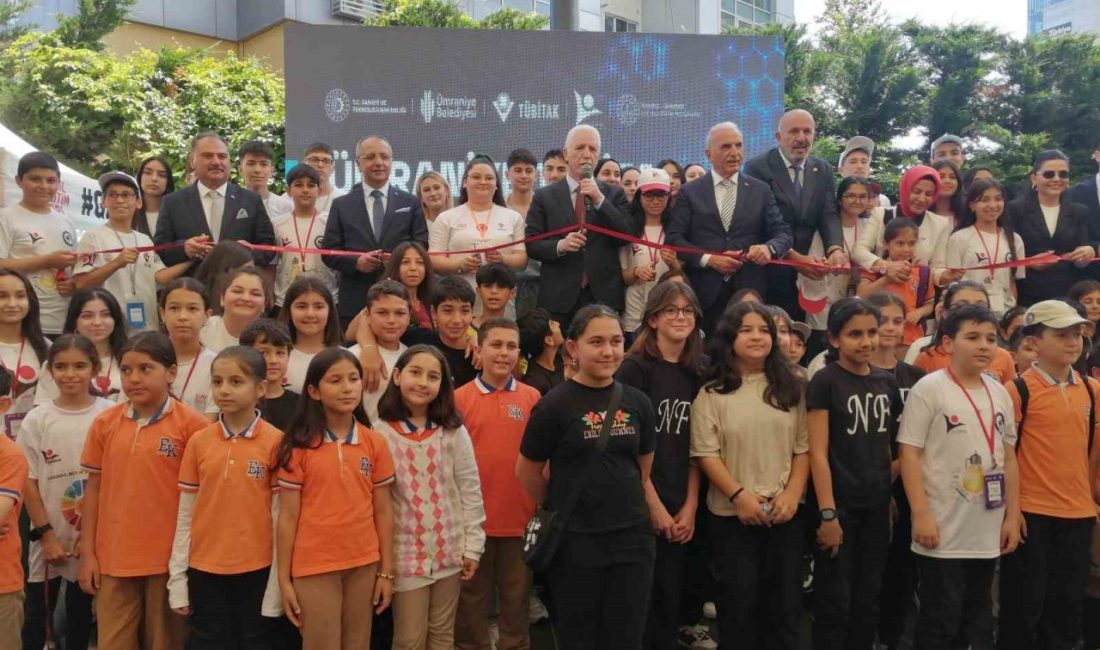 Ümraniye’de ‘Ümraniye Tübitak 4006-C Bilim Fuarı Festivali’nin açılışı gerçekleştirildi. Açılışta