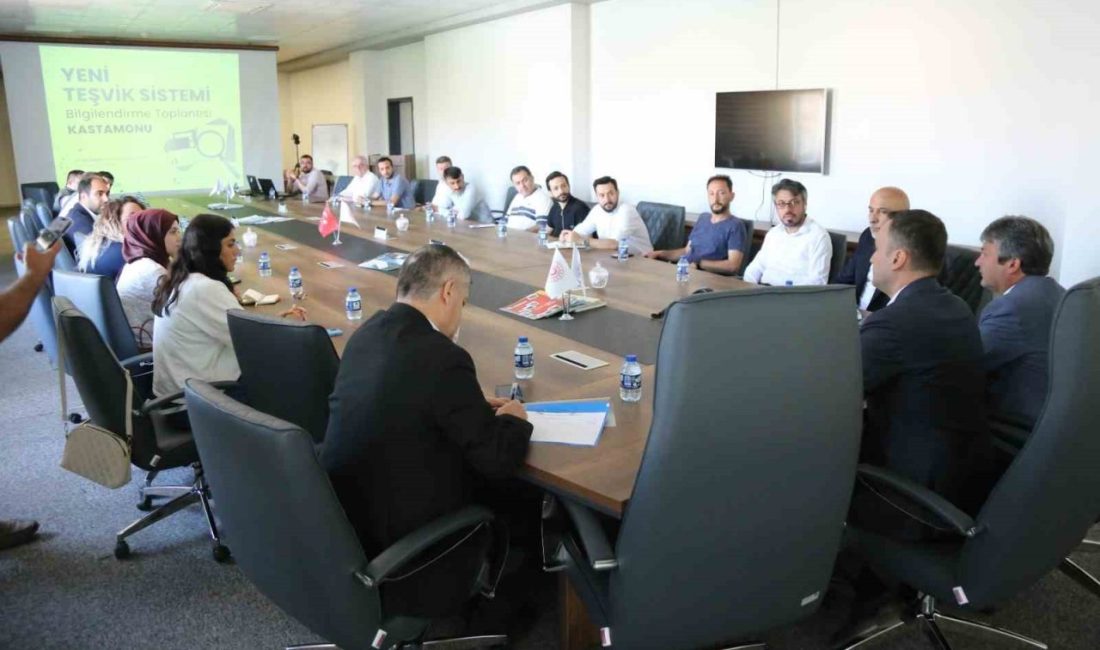 Kastamonu’da yatırımcılara, Yeni Teşvik Sistemi anlatıldı Kastamonu’da yeni dönemde iş dünyası için stratejik fırsatlar sunan Yeni