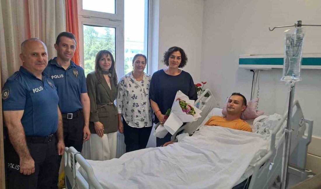 DÜZCE(İHA) – Düzce Emniyet Müdürü İbrahim Ergüder’in eşi ve POLED