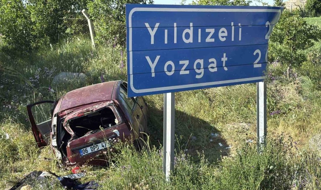 Kontrolden çıkan otomobil şarampole uçtu: 1’i ağır 3 yaralı Sivas’ta kontrolden çıkan otomobilin şarampole uçtuğu kazada 1’i ağır 3