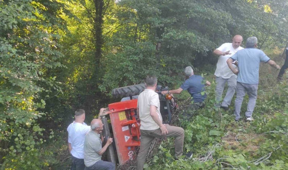 Kontrolden çıkan traktör devrildi: 1 yaralı Zonguldak’ın Alaplı ilçesinde orman yolunda devrilen traktörün sürücüsü yaralandı. Sağlık