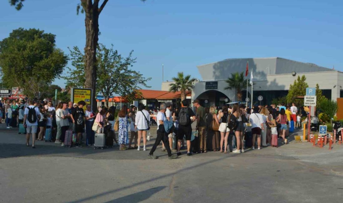Kurban Bayramı tatilini Yunanistan’ın Midilli Adası’nda geçirmek isteyen tatilciler, Ayvalık