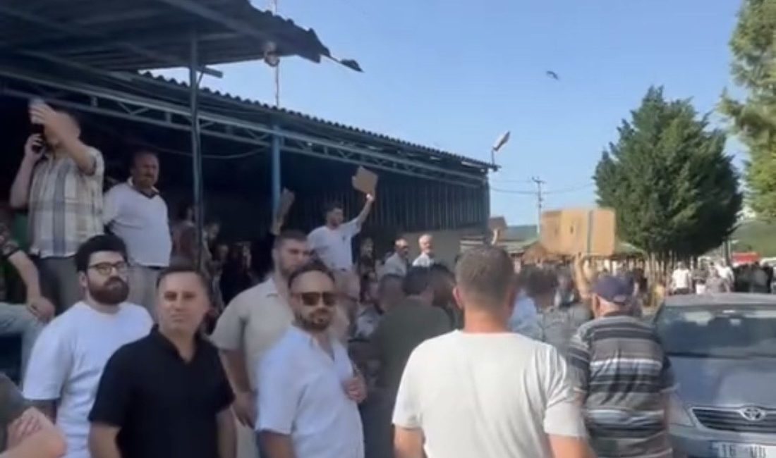 Bursa’da Kurban Bayramı yoğunluğu ilginç görüntülere sahne oldu. Bir kurbanlık