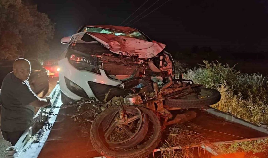 Edirne’nin Keşan ilçesine bağlı Beğendik Beldesi yolunda meydana gelen trafik