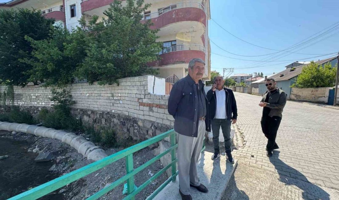 Patnos Belediye Başkanı Abdulhalık Taşkın, sabah mesaisine İnönü Mahallesi’nde devam