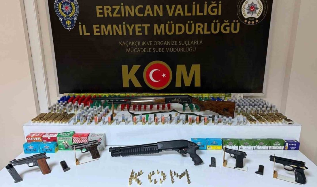 Refahiye’de silah operasyonu: 2 kişi tutuklandı Erzincan İl Emniyet Müdürlüğü Kaçakçılık ve Organize Suçlarla Mücadele Şube